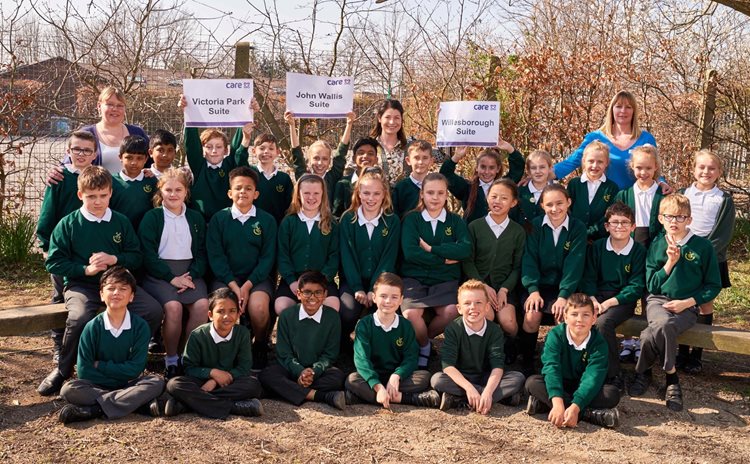 It’s all in a name: Willesborough pupils lend a helping hand to Montfort Manor